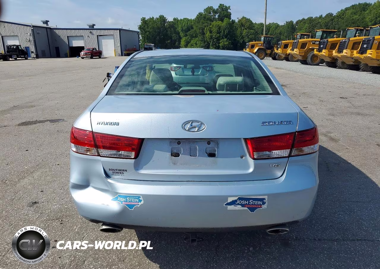 2006 Hyundai Sonata Gls V6 VIN:5NPEU46F16H153205 - 6