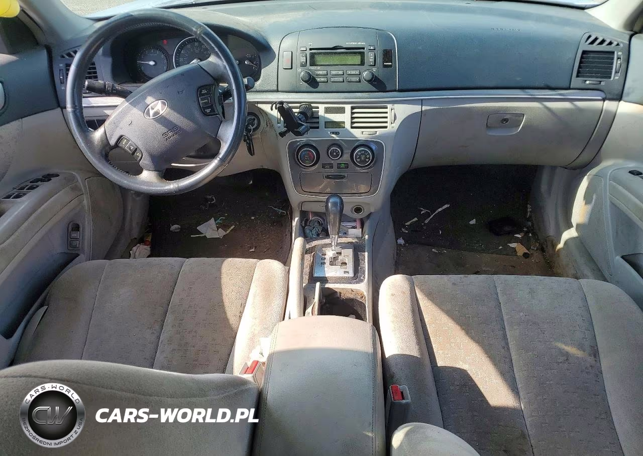 2006 Hyundai Sonata Gls V6 VIN:5NPEU46F16H153205 - 8