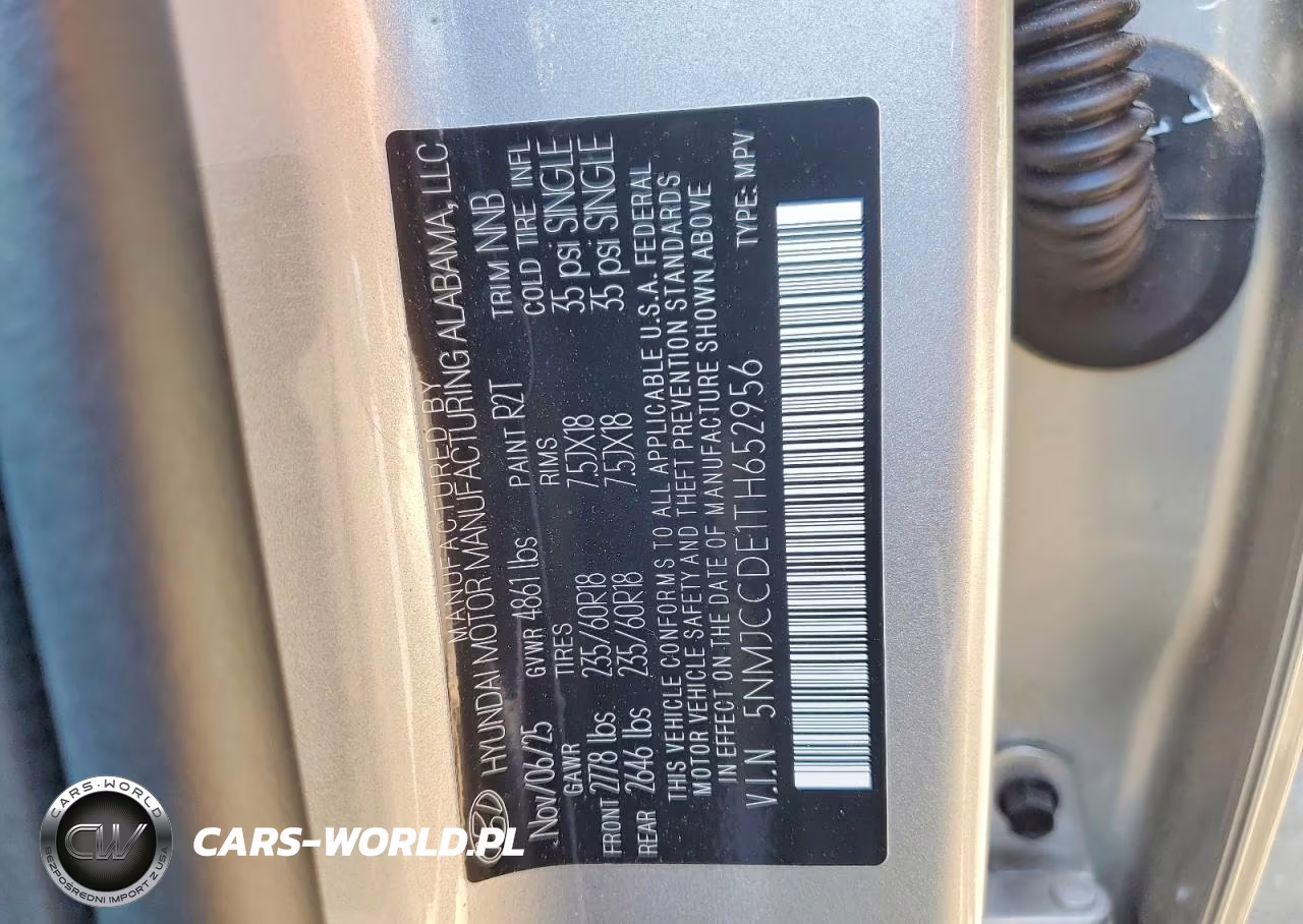 2026 Hyundai Tucson Sel Convenience VIN:5NMJCCDE1TH652956 - 13