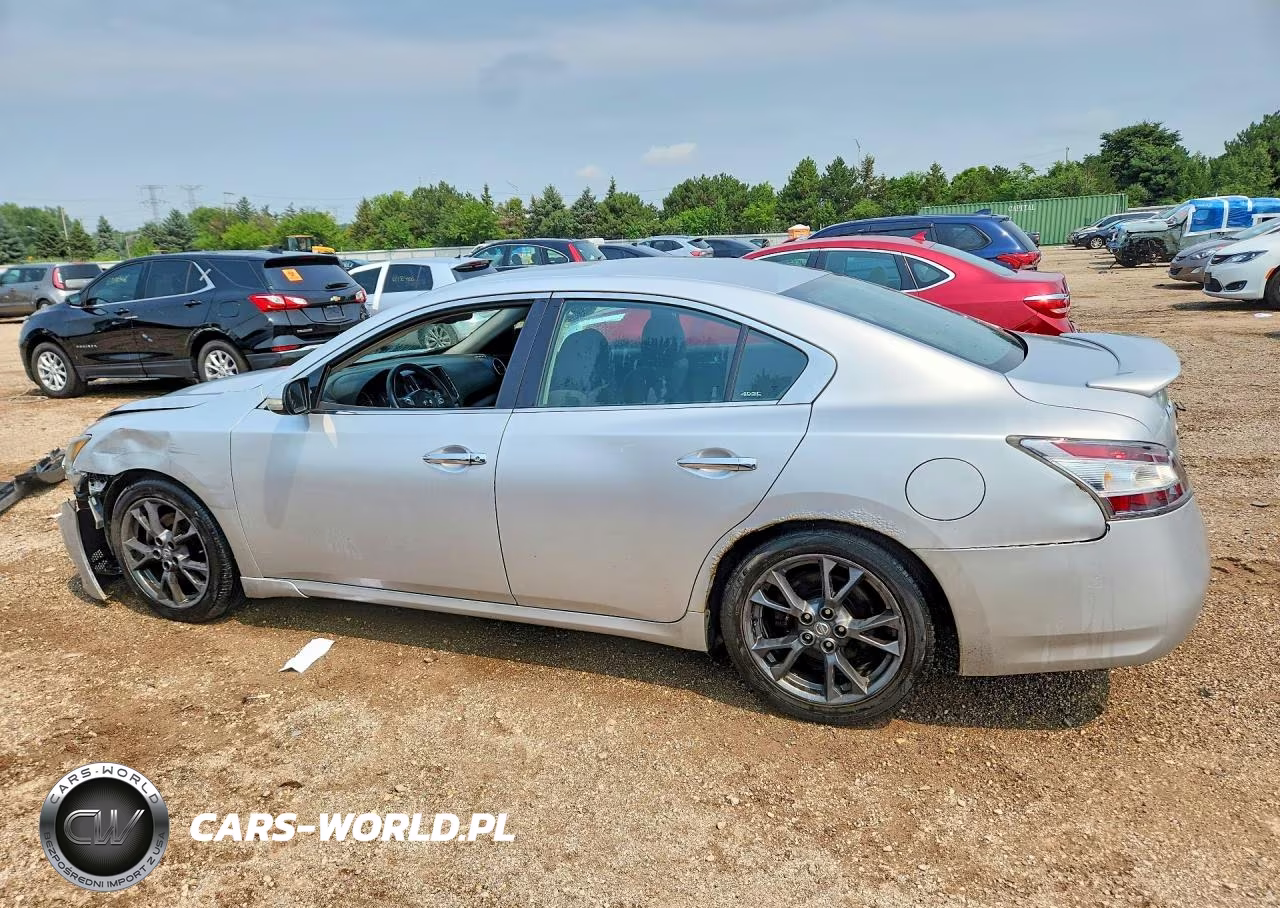 2012 Nissan Maxima S VIN:1N4AA5AP6CC839136 - 2