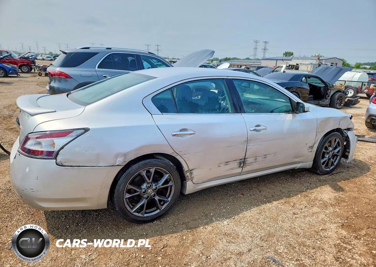 2012 Nissan Maxima S VIN:1N4AA5AP6CC839136 - 3