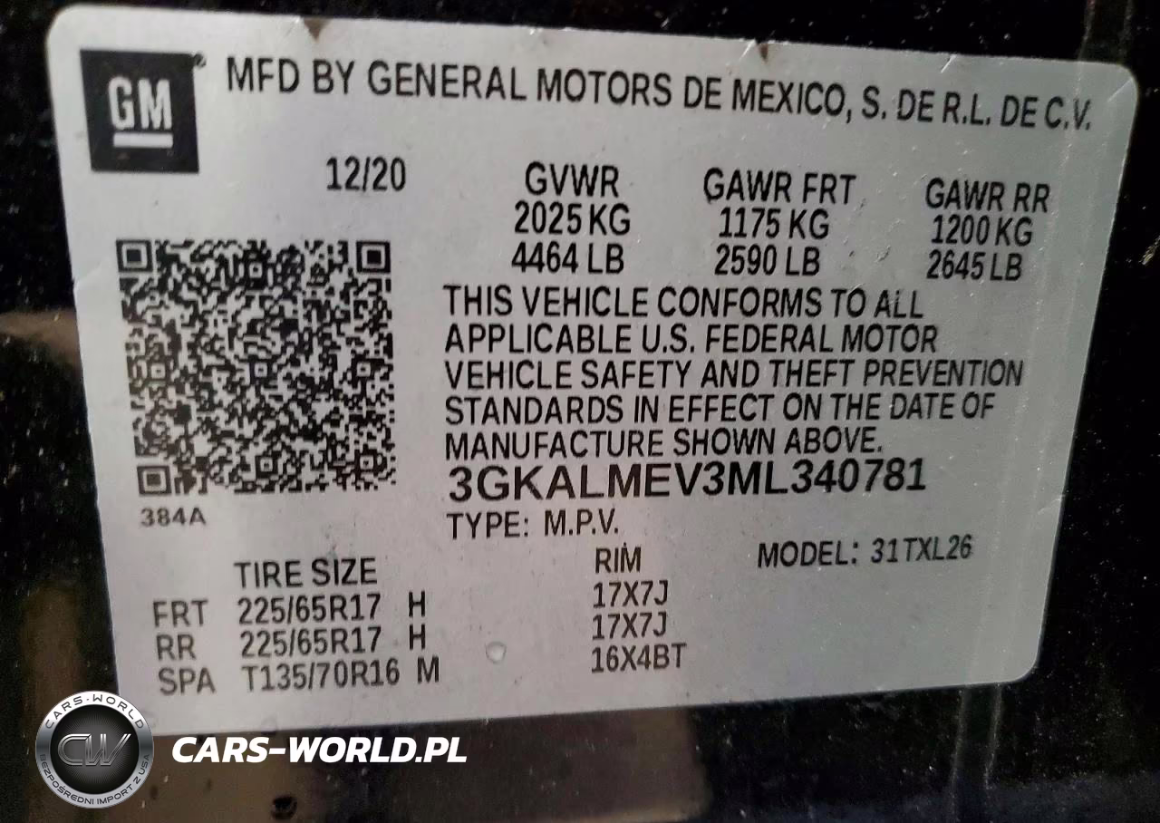 2021 GMC Terrain Sle VIN:3GKALMEV3ML340781 - 14