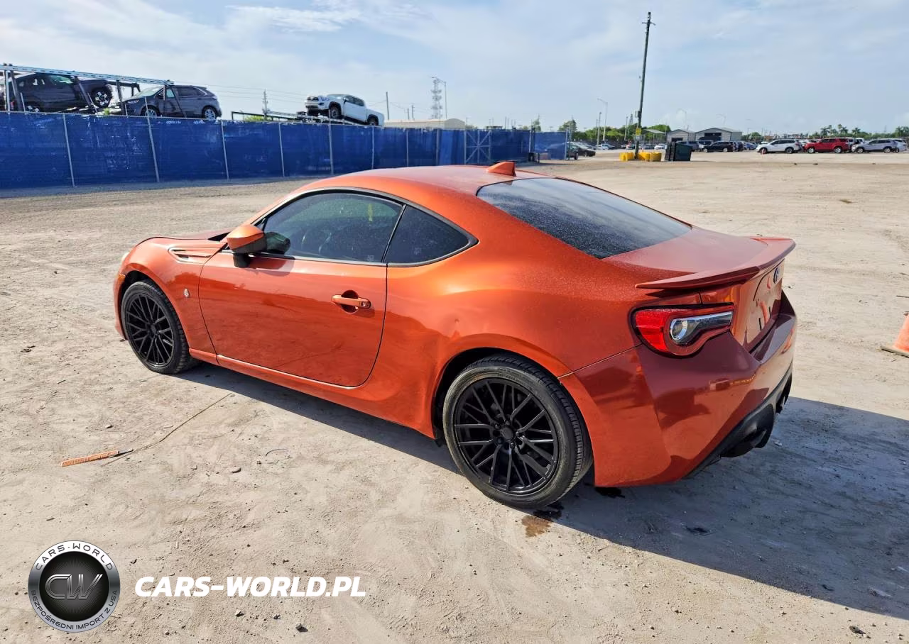 2017 TOYOTA 86 BASE VIN:JF1ZNAA19H8705467 - 2