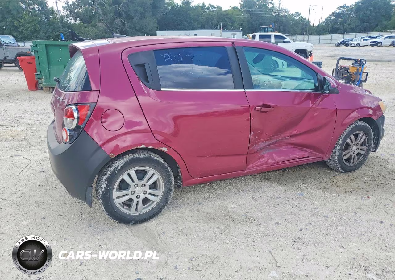 2014 Chevrolet Sonic Lt VIN:1G1JC6SH6E4124798 - 3