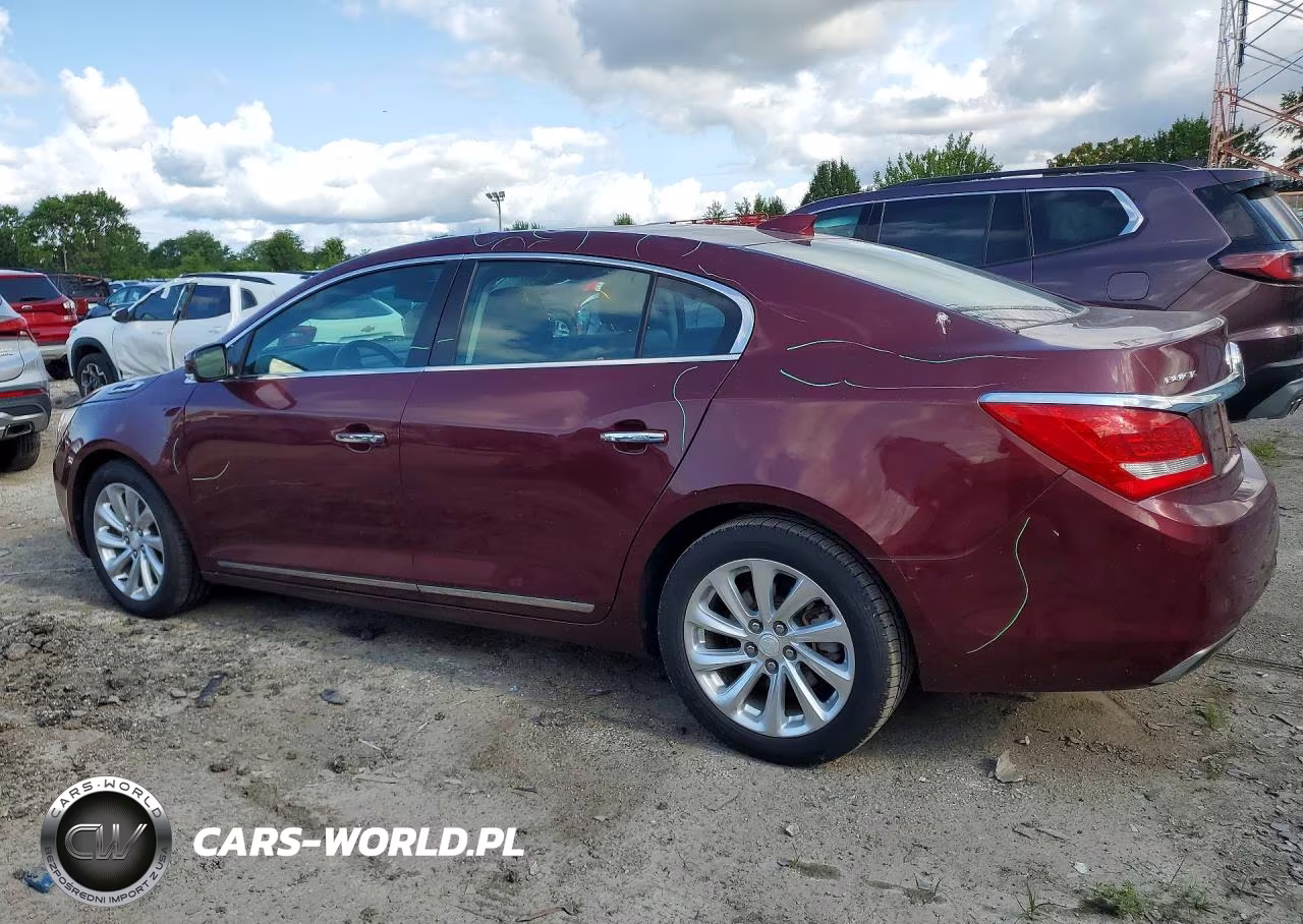 2015 Buick Lacrosse VIN:1G4GB5G37FF315580 - 2