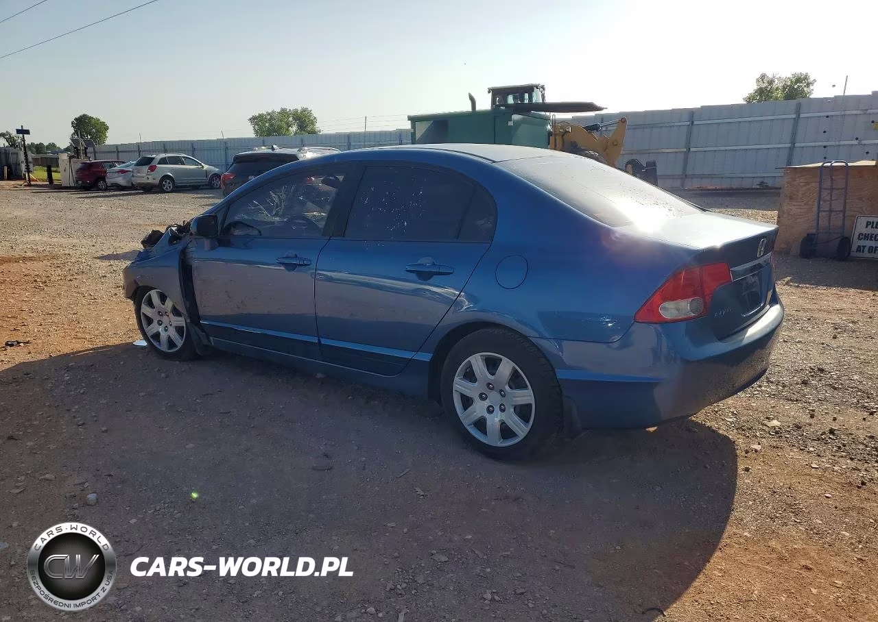 2009 Honda Civic Lx VIN:19XFA16509E033729 - 2