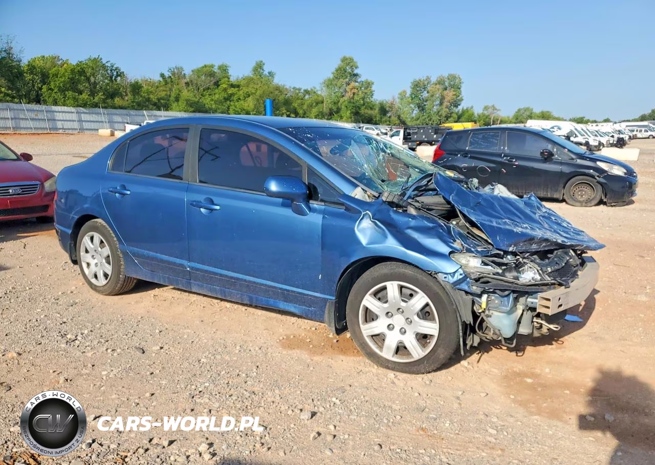 2009 Honda Civic Lx VIN:19XFA16509E033729 - 4