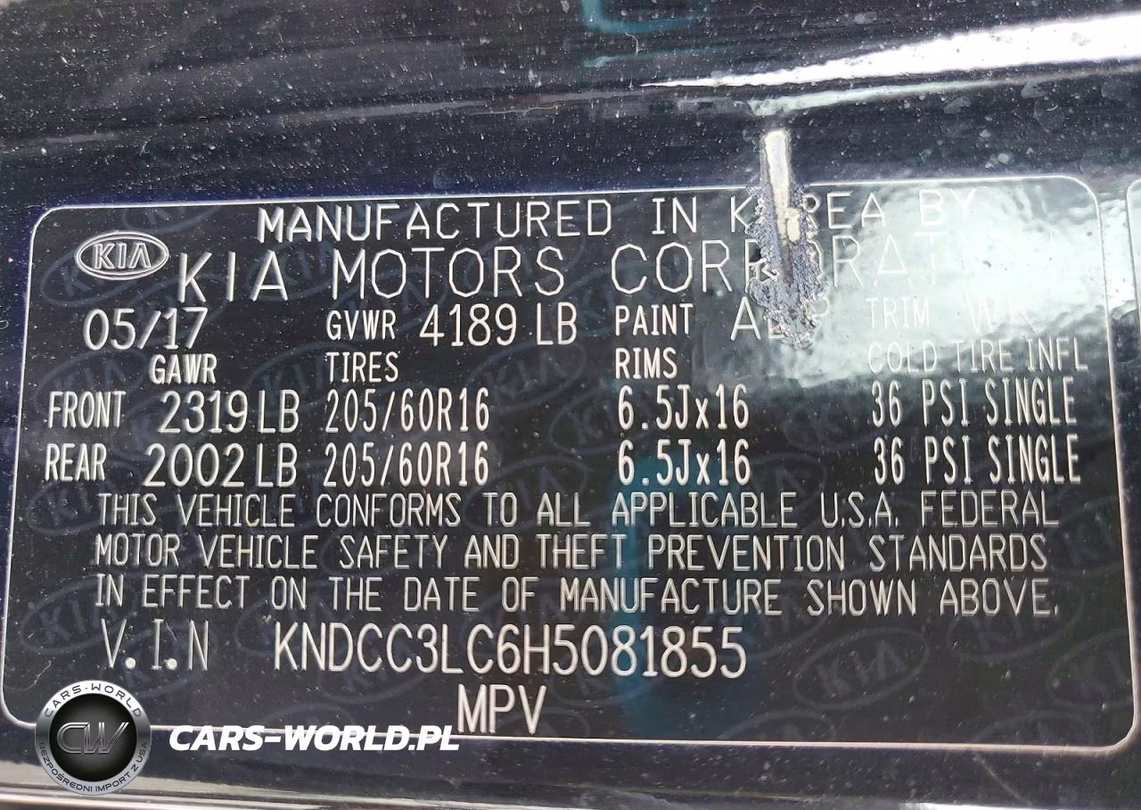 2017 Kia Niro Ex VIN:KNDCC3LC6H5081855 - 13