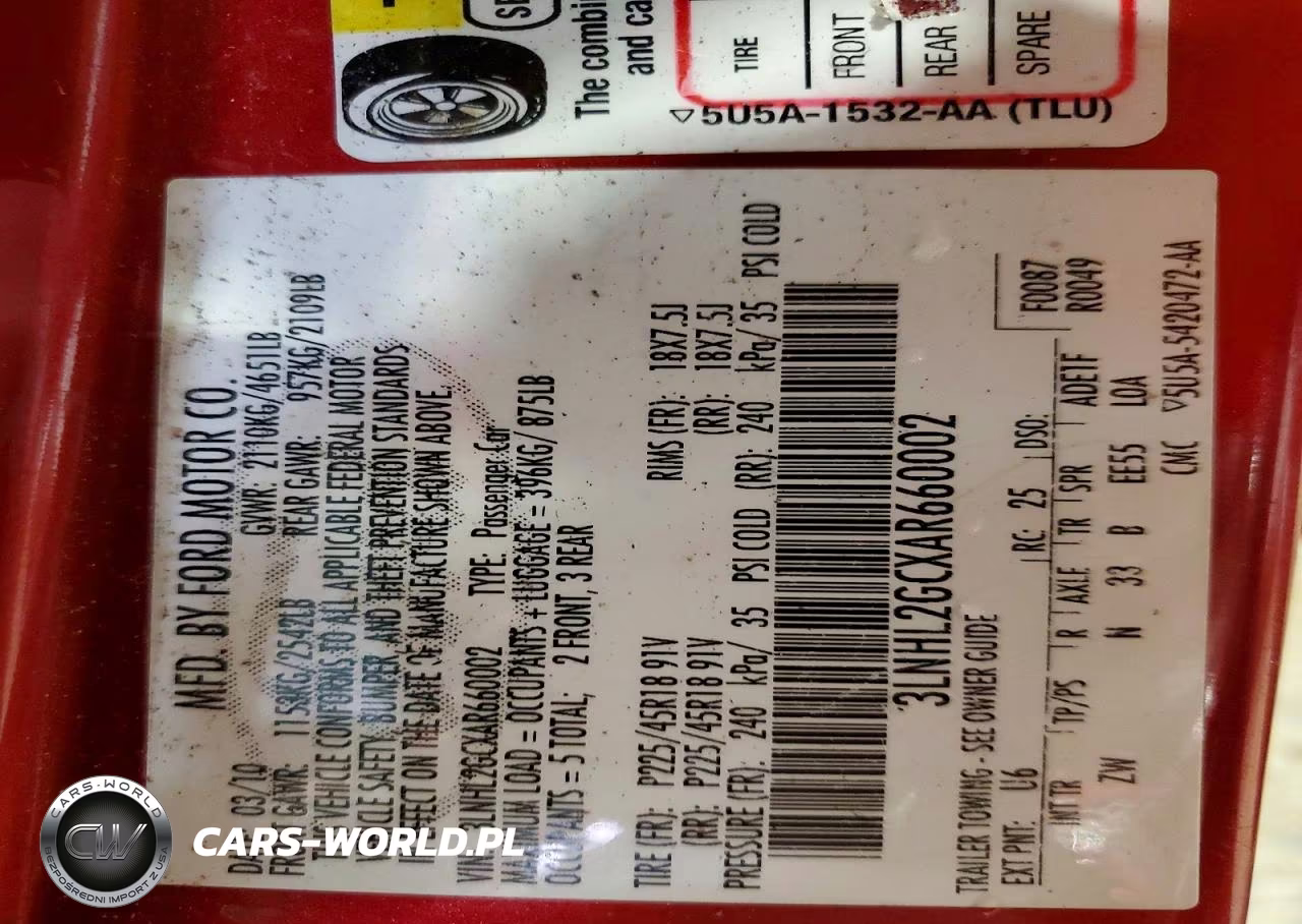 2010 Lincoln Mkz VIN:3LNHL2GCXAR660002 - 12