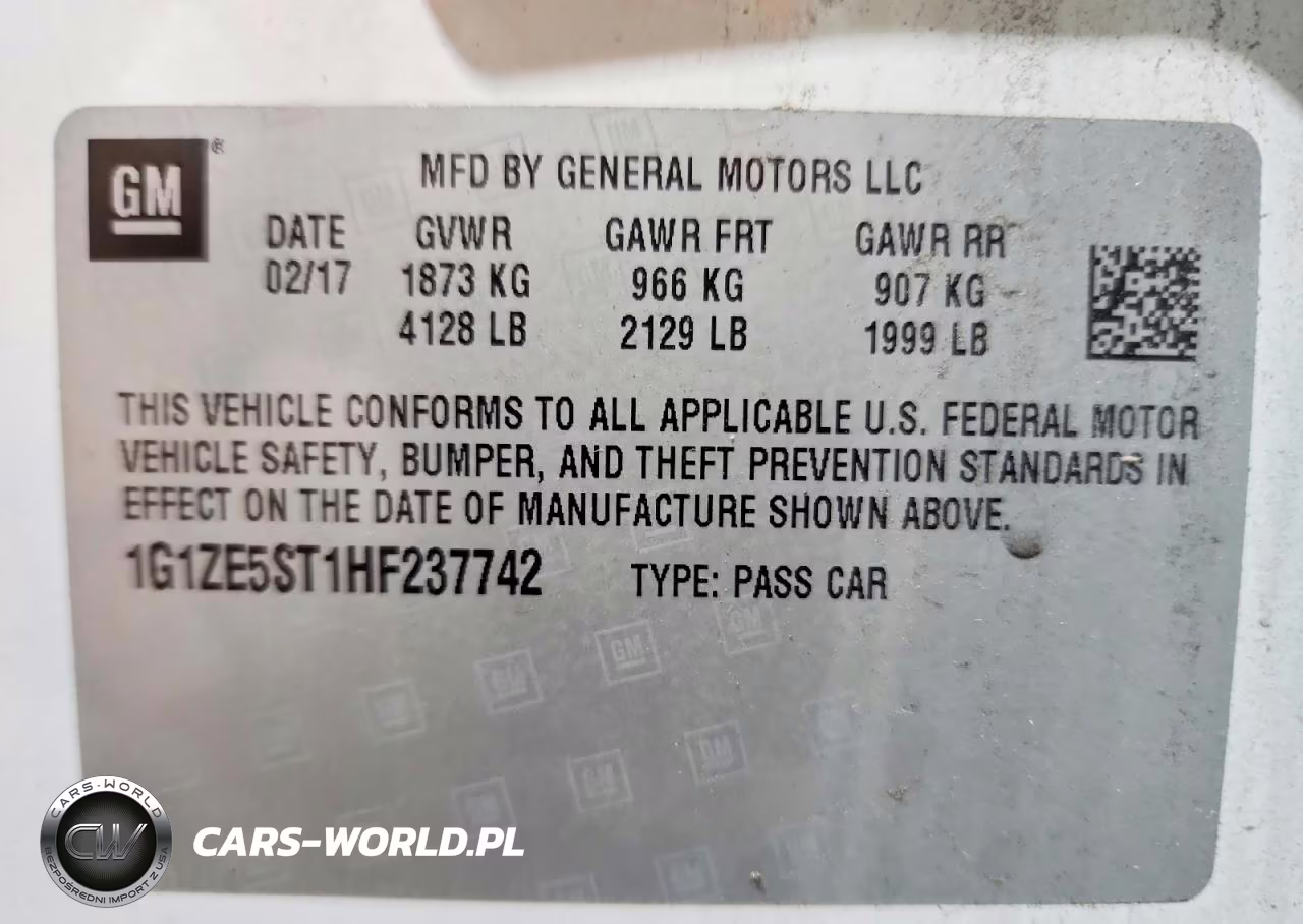 2017 Chevrolet Malibu Lt VIN:1G1ZE5ST1HF237742 - 12