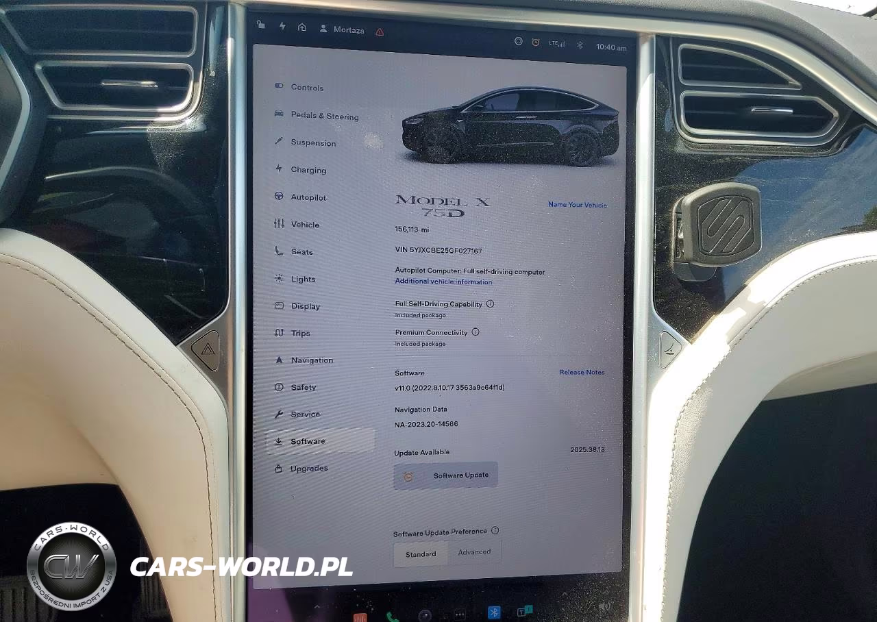 2016 Tesla Model X VIN:5YJXCBE25GF027167 - 9