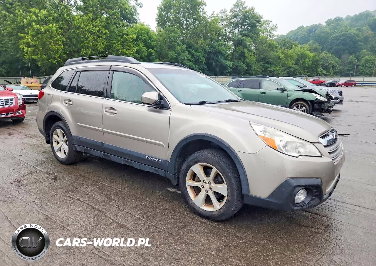 2014 Subaru Outback 2.5I Premium VIN:4S4BRBDC3E3296552 - 4