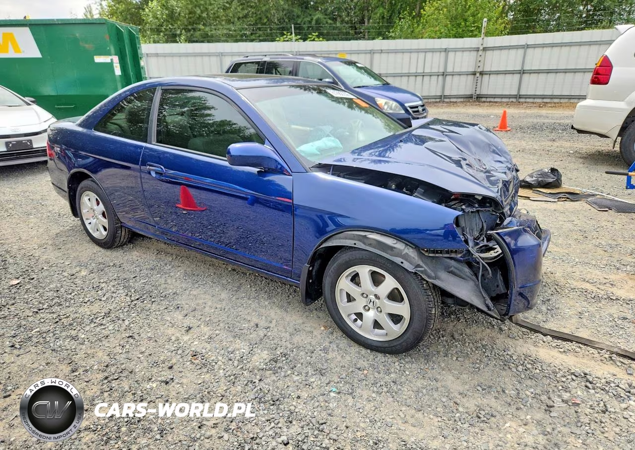 2003 Honda Civic Ex VIN:1HGEM22953L050155 - 4