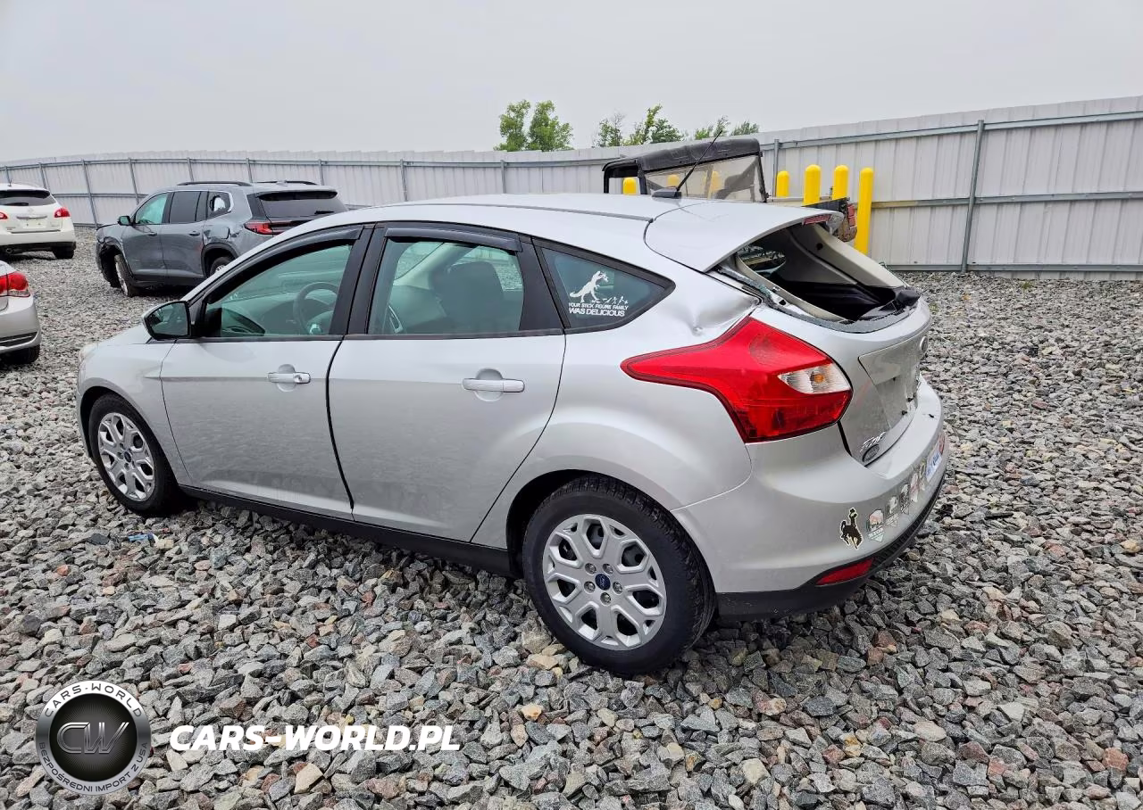 2012 Ford Focus Se VIN:1FAHP3K25CL463422 - 2