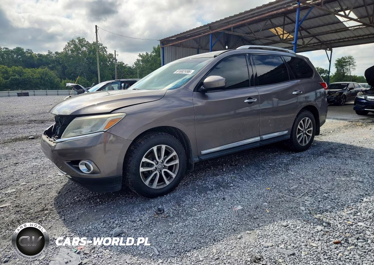 2014 Nissan Pathfinder Sl VIN:5N1AR2MM1EC623762 - 1