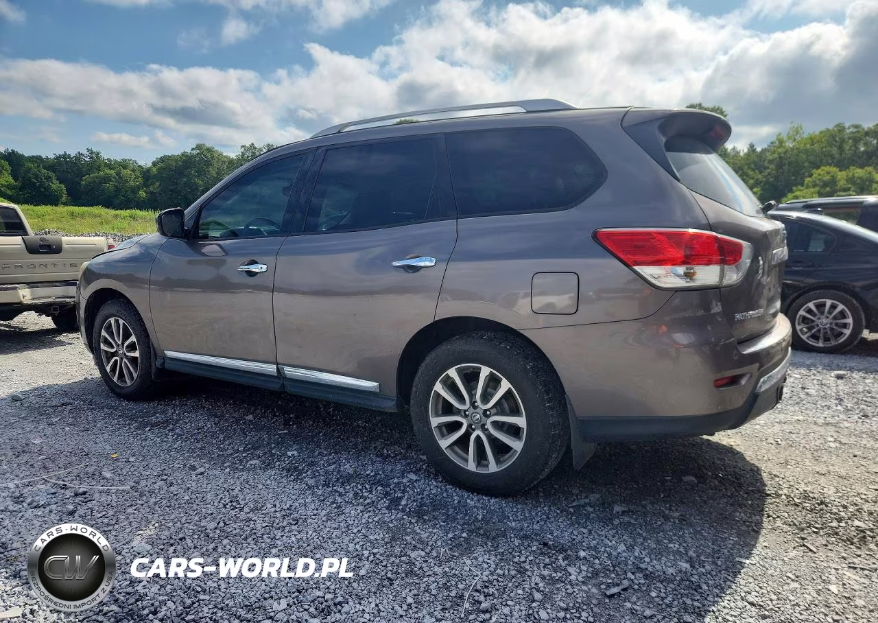 2014 Nissan Pathfinder Sl VIN:5N1AR2MM1EC623762 - 2