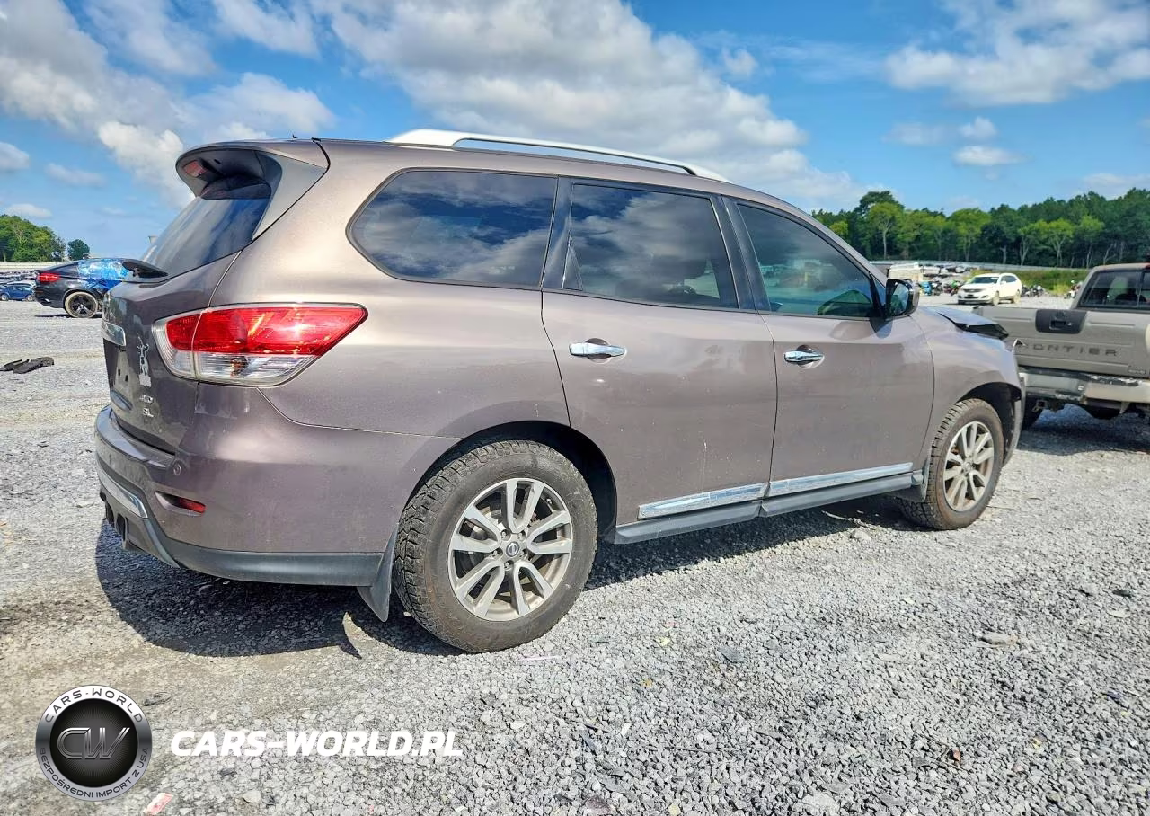 2014 Nissan Pathfinder Sl VIN:5N1AR2MM1EC623762 - 3