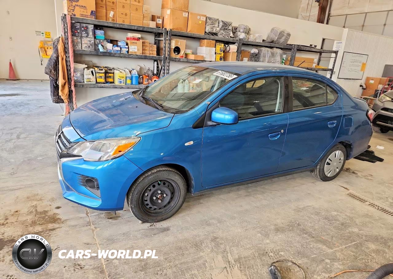 2022 Mitsubishi Mirage G4 Es VIN:ML32FUFJ1NHF00696 - 1