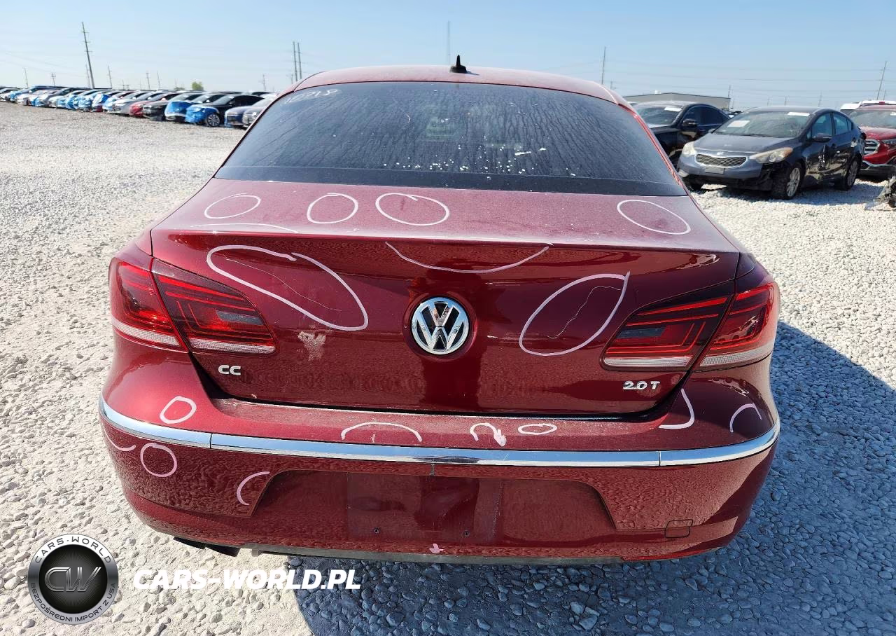 2014 Volkswagen Cc Sport VIN:WVWBP7AN0EE528543 - 6