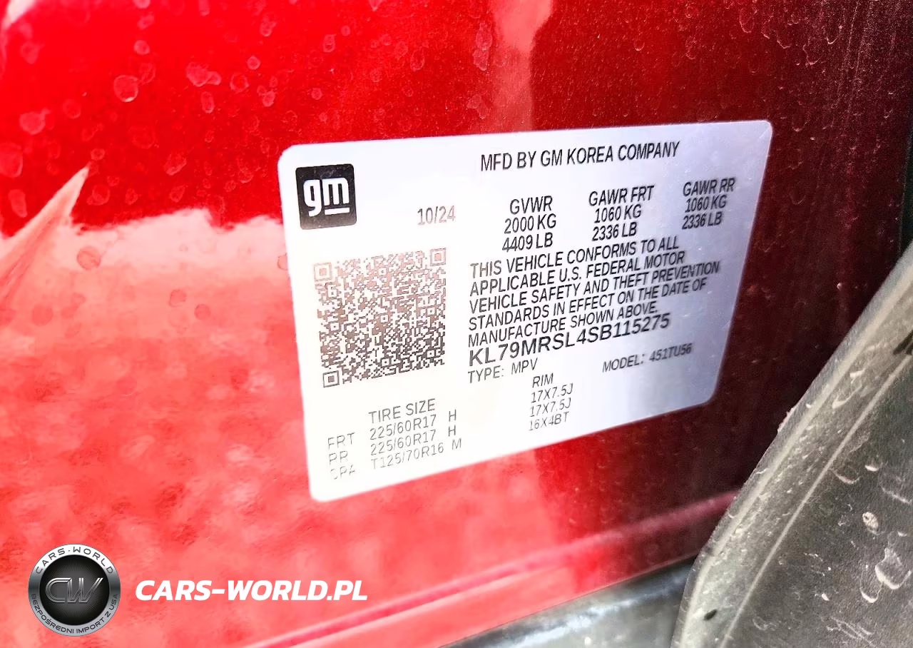 2025 Chevrolet Trailblazer Lt VIN:KL79MRSL4SB115275 - 12