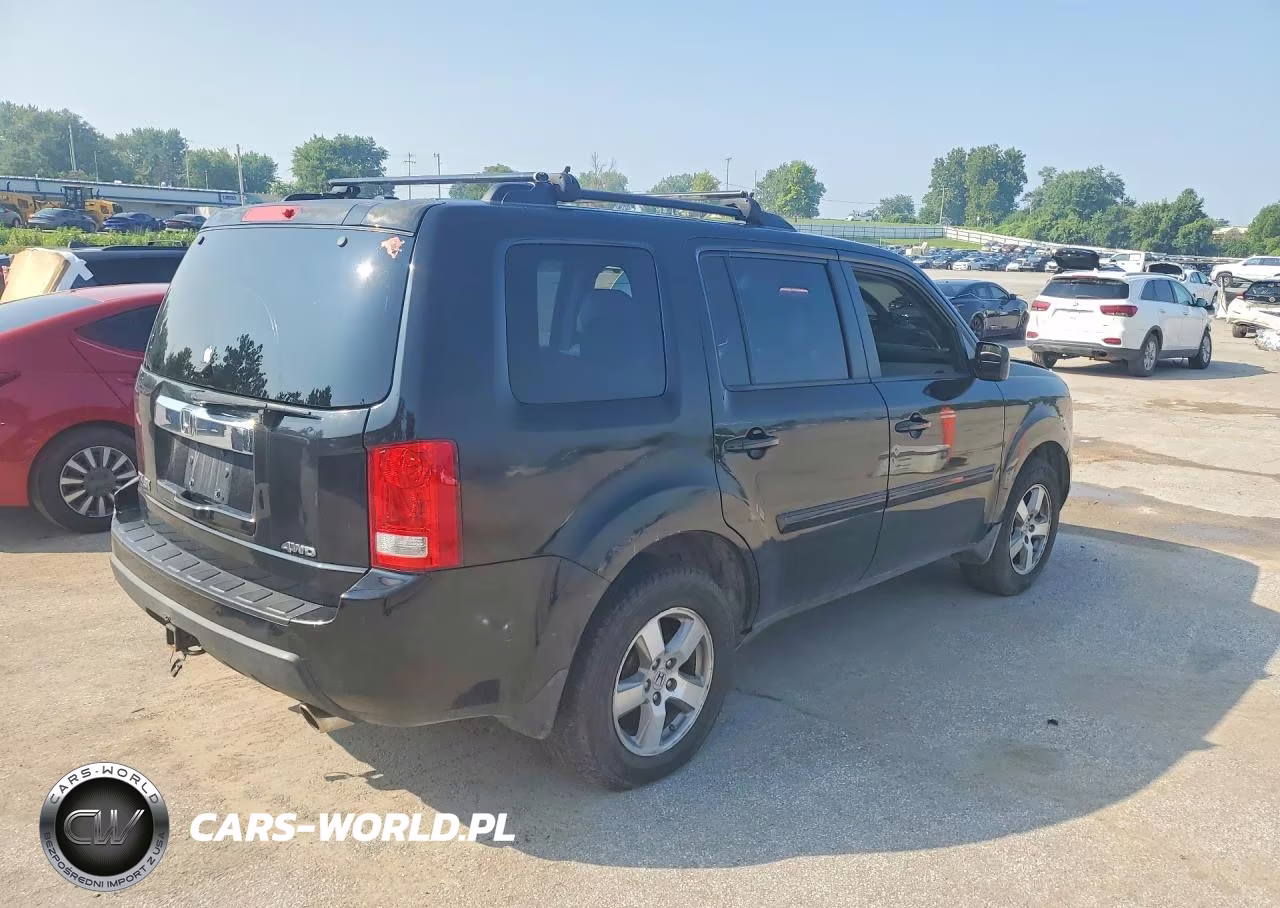 2010 Honda Pilot Ex VIN:5FNYF4H44AB030296 - 3
