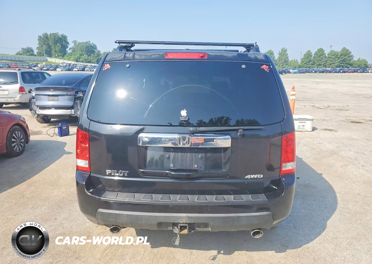 2010 Honda Pilot Ex VIN:5FNYF4H44AB030296 - 6