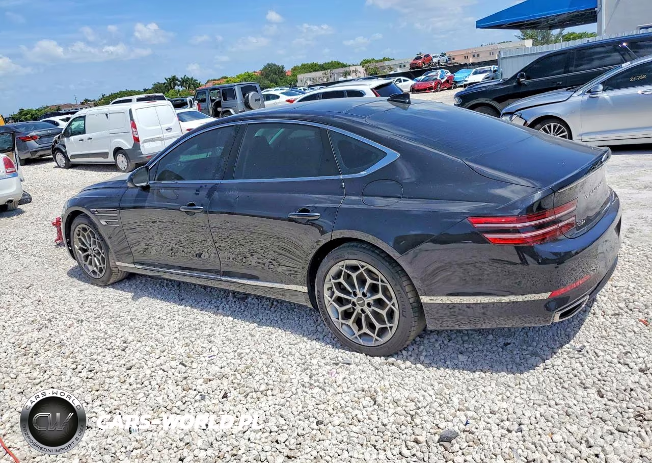 2023 Genesis G80 2.5T VIN:KMTGB4SC9PU152774 - 2