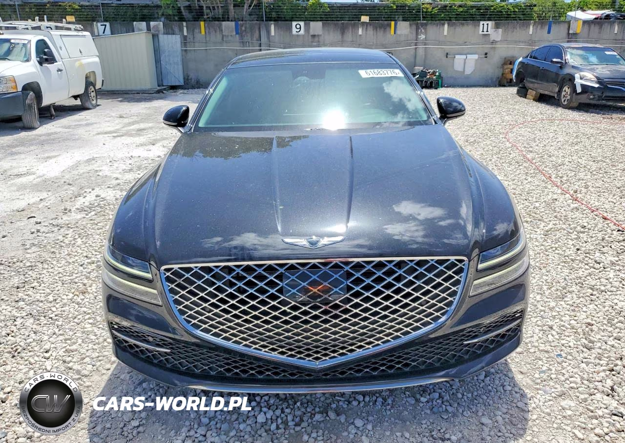 2023 Genesis G80 2.5T VIN:KMTGB4SC9PU152774 - 5