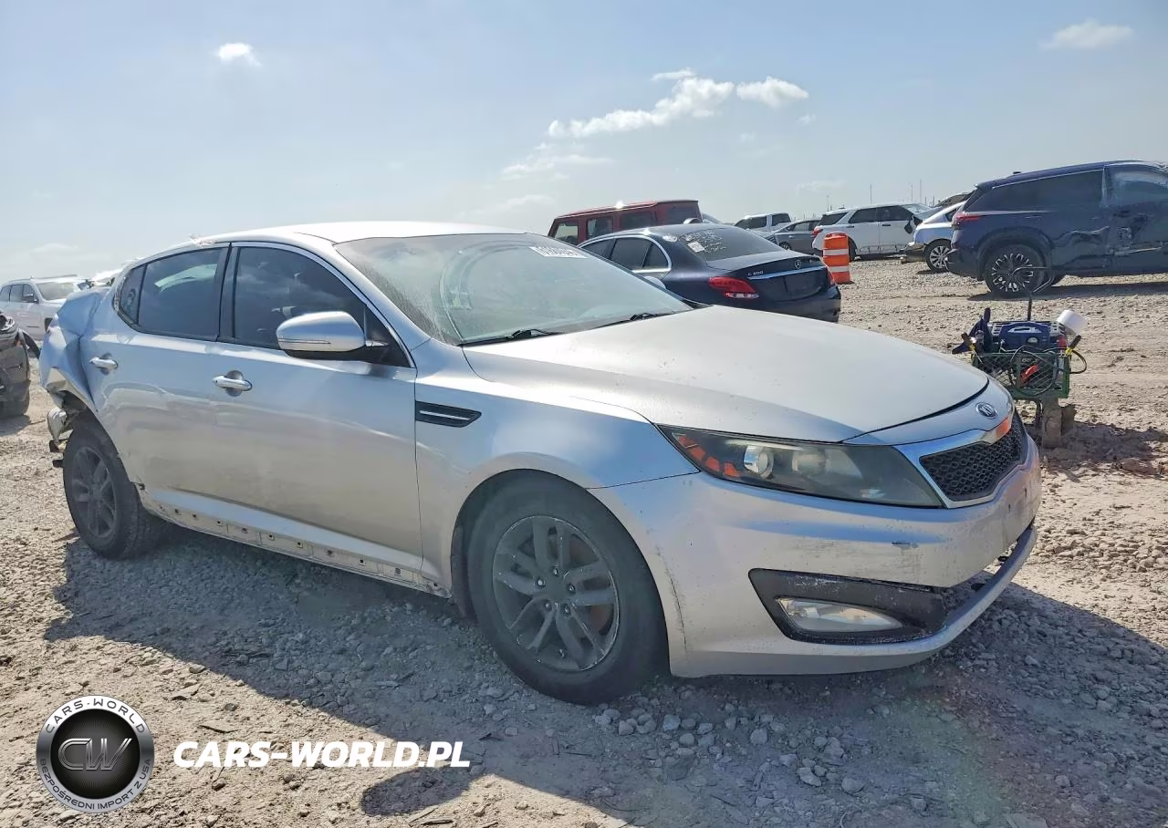 2013 Kia Optima Lx VIN:KNAGM4A78D5393547 - 4