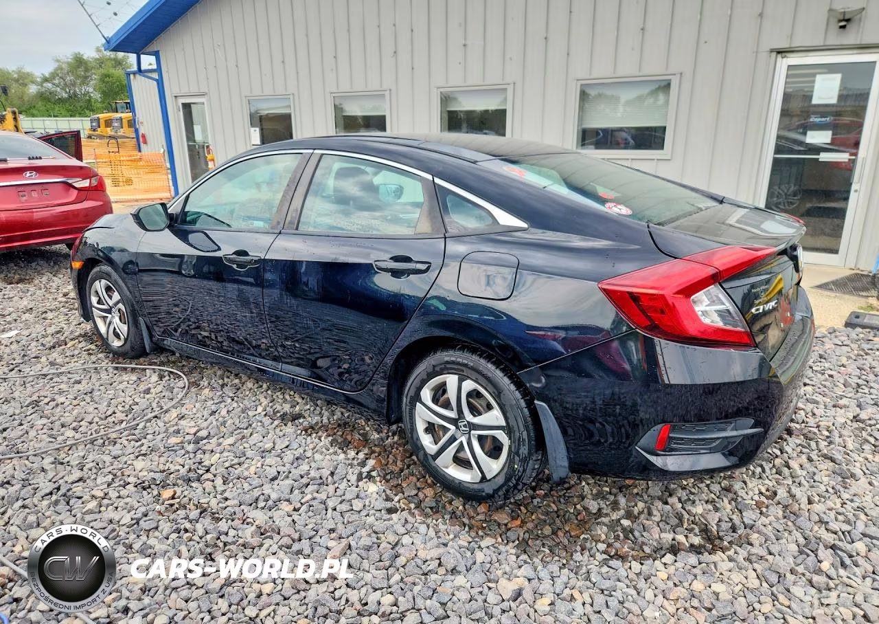 2018 Honda Civic Lx VIN:19XFC2F52JE041478 - 2