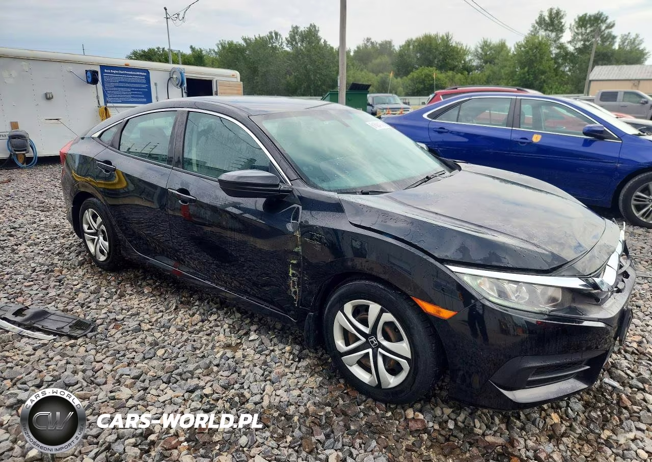 2018 Honda Civic Lx VIN:19XFC2F52JE041478 - 4