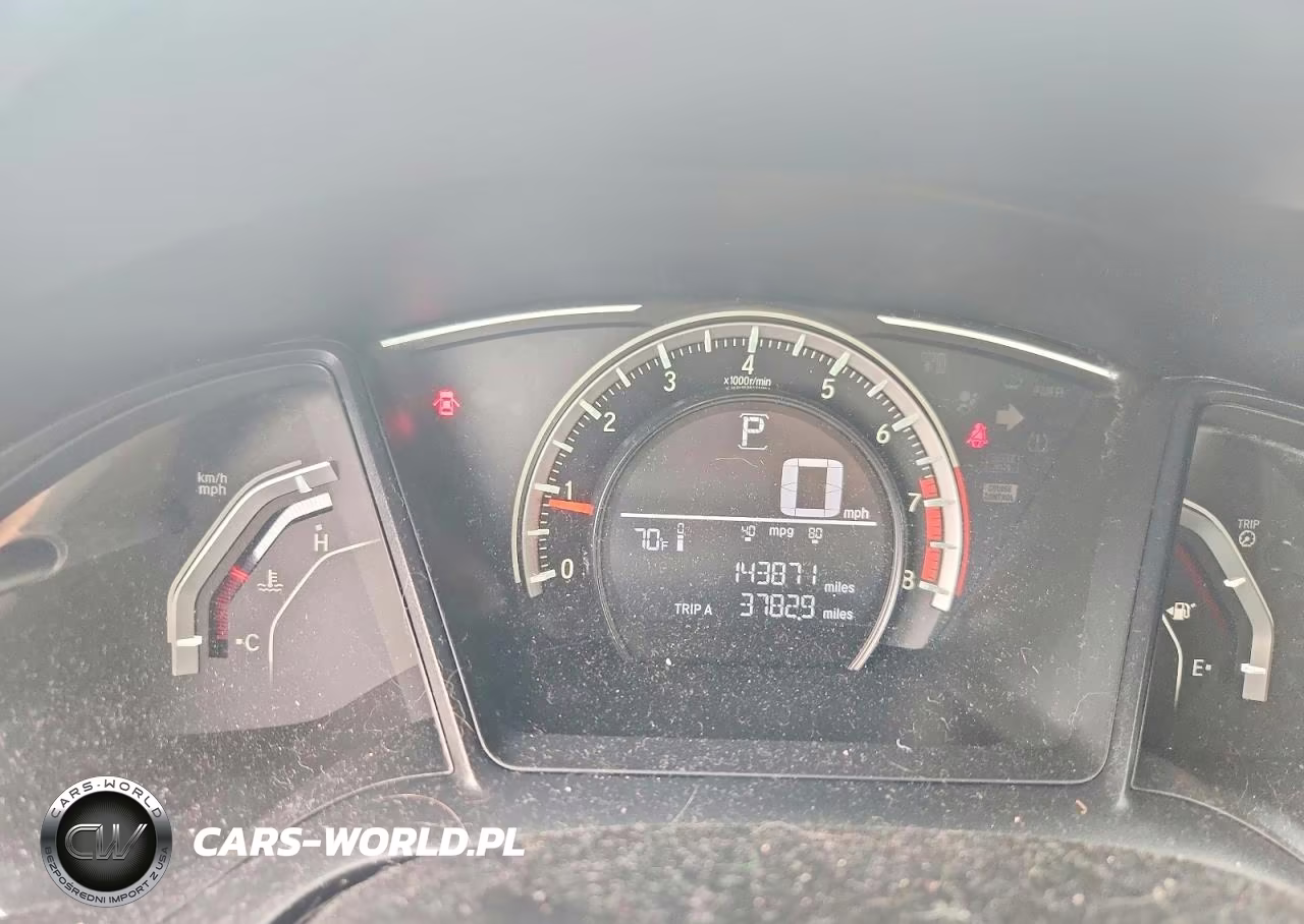 2018 Honda Civic Lx VIN:19XFC2F52JE041478 - 9