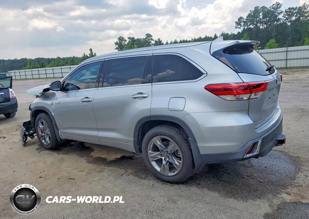 2019 Toyota Highlander Hybrid Limited Platinum VIN:5TDDGRFH6KS053767 - 2