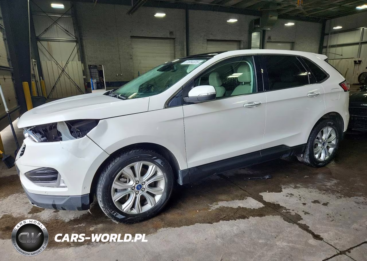 2021 Ford Edge Titanium VIN:2FMPK4K97MBA39616 - 1