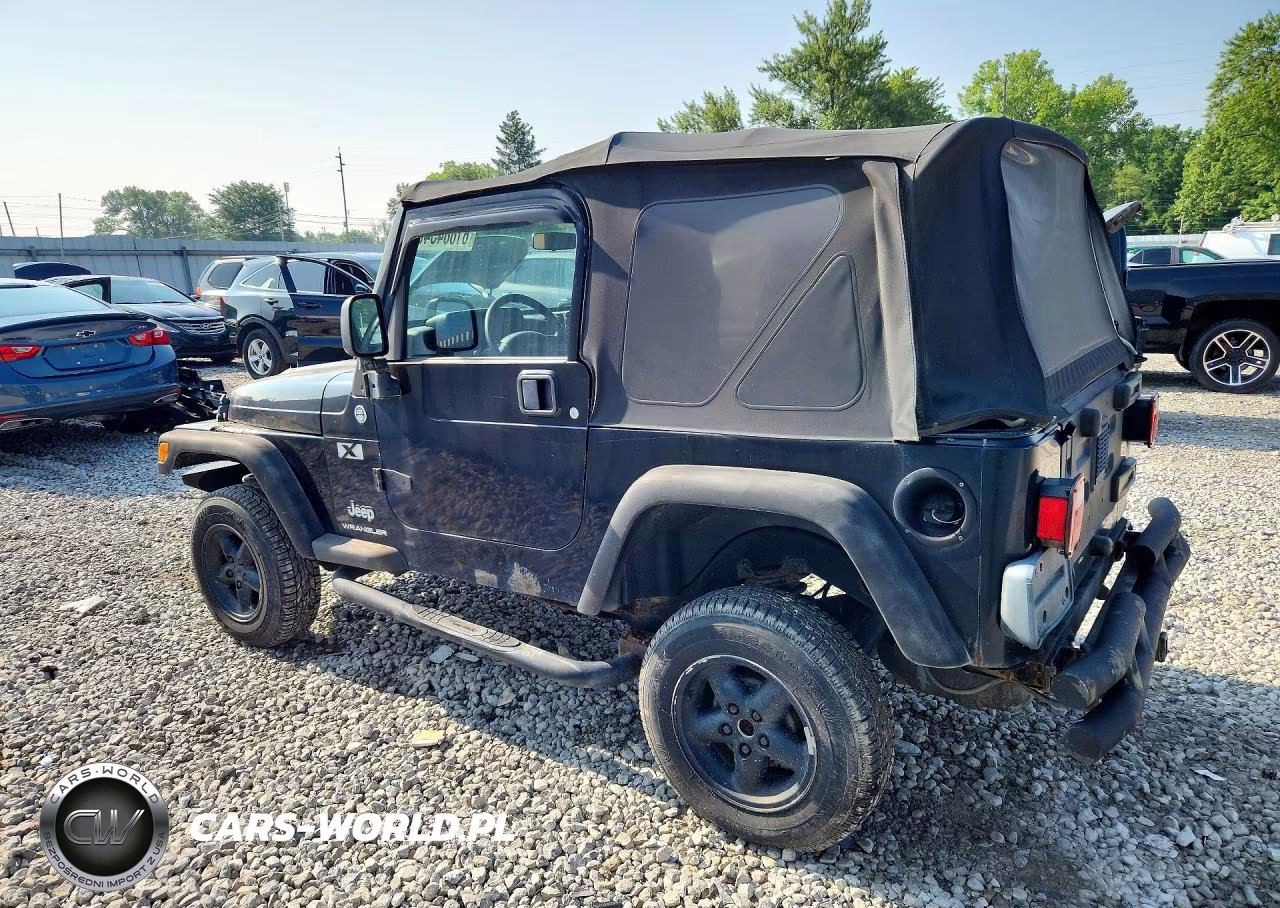2006 Jeep Wrangler X VIN:1J4FA39S86P750933 - 2