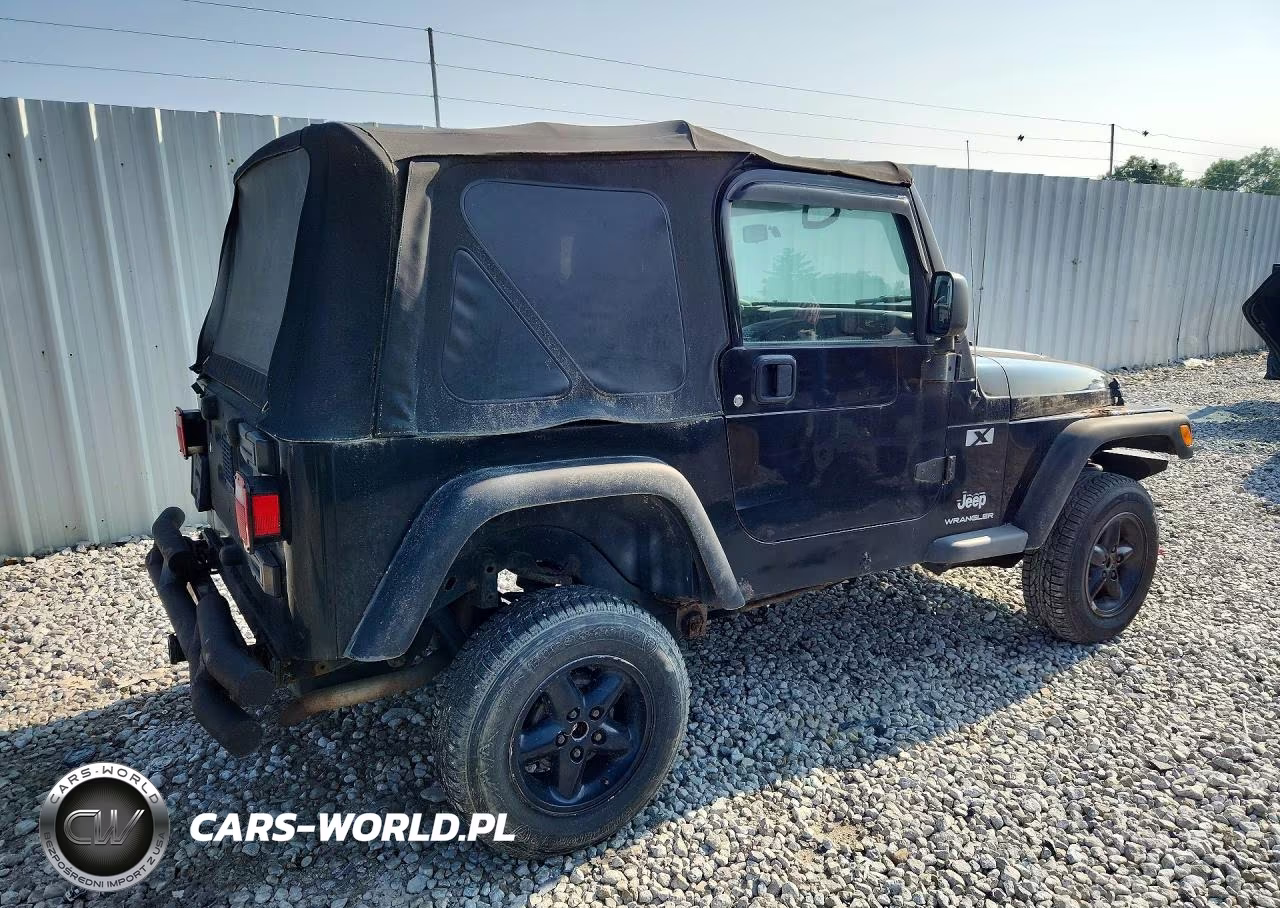 2006 Jeep Wrangler X VIN:1J4FA39S86P750933 - 3
