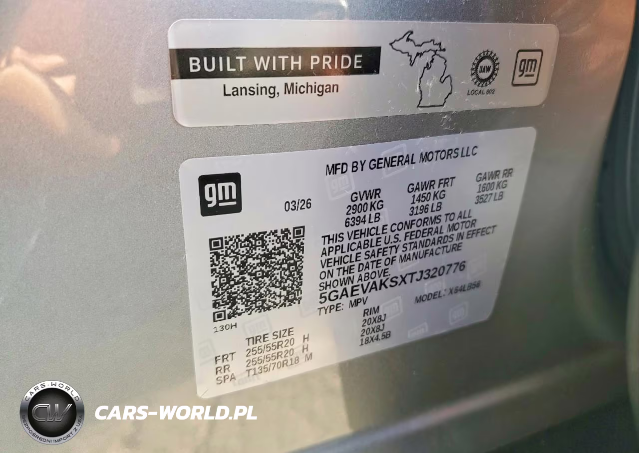 2026 Buick Enclave Preferred VIN:5GAEVAKSXTJ320776 - 13