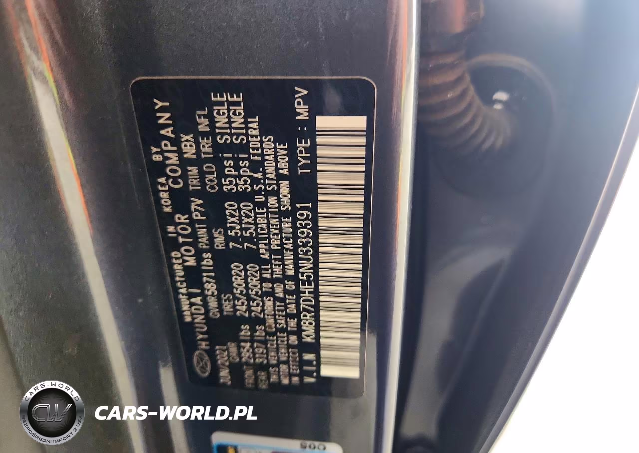 2022 Hyundai Palisade Calligraphy VIN:KM8R7DHE5NU339391 - 13