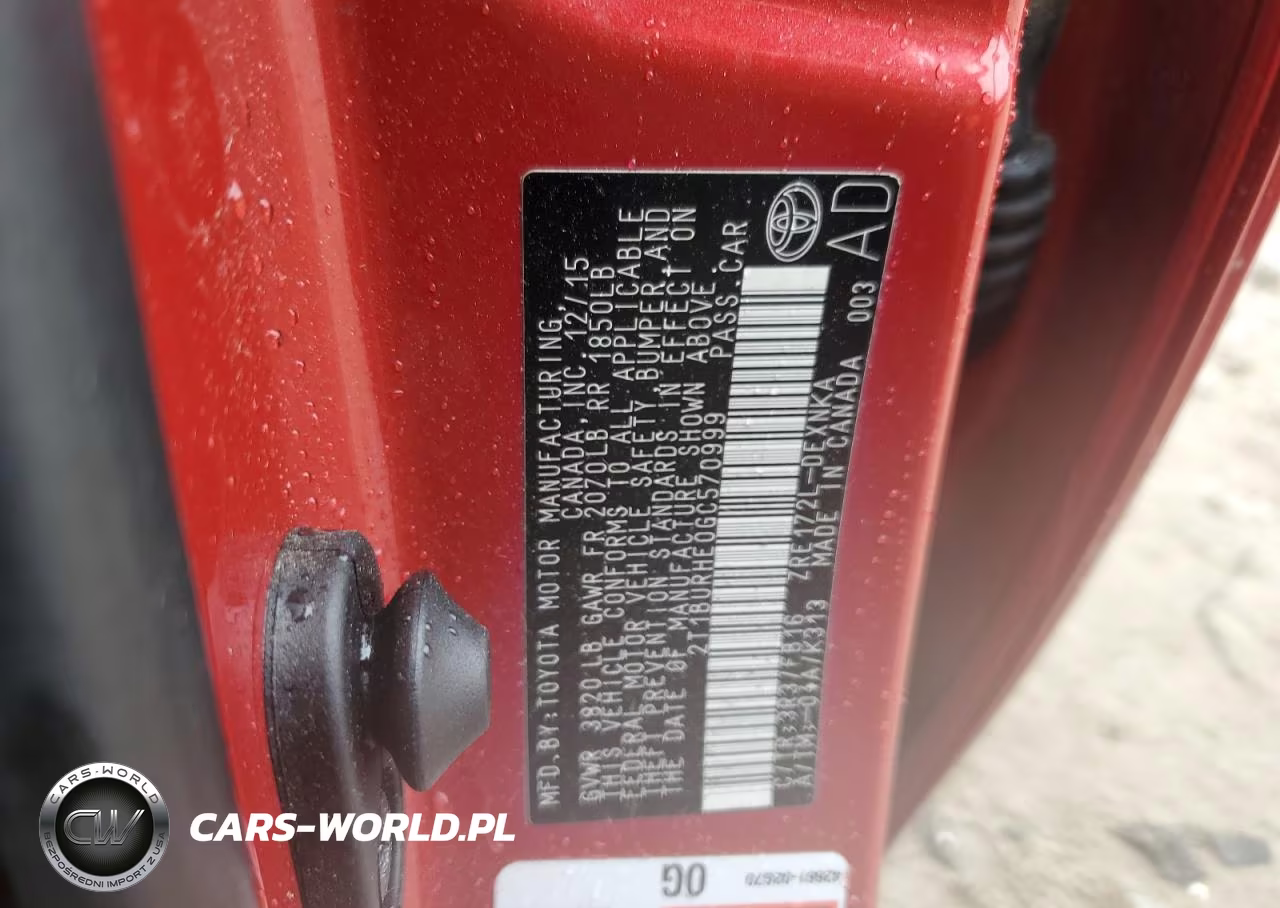 2016 Toyota Corolla L VIN:2T1BURHE0GC570999 - 13