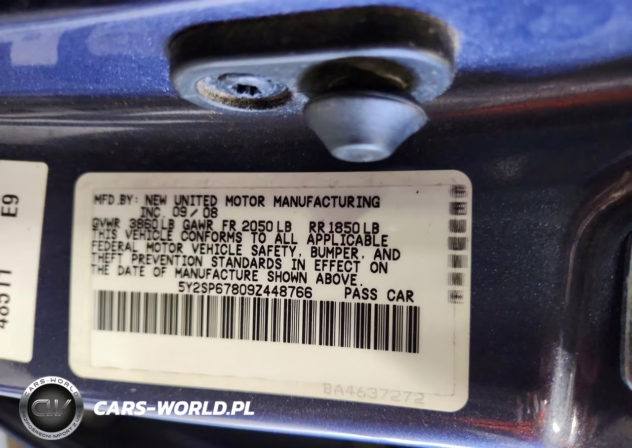 2009 Pontiac Vibe VIN:5Y2SP67809Z448766 - 12
