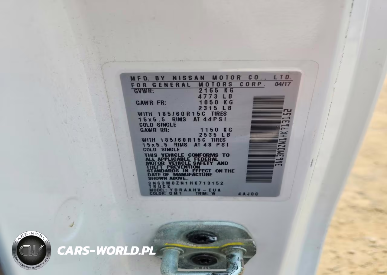 2017 Chevrolet City Express Lt VIN:3N63M0ZN1HK713152 - 12