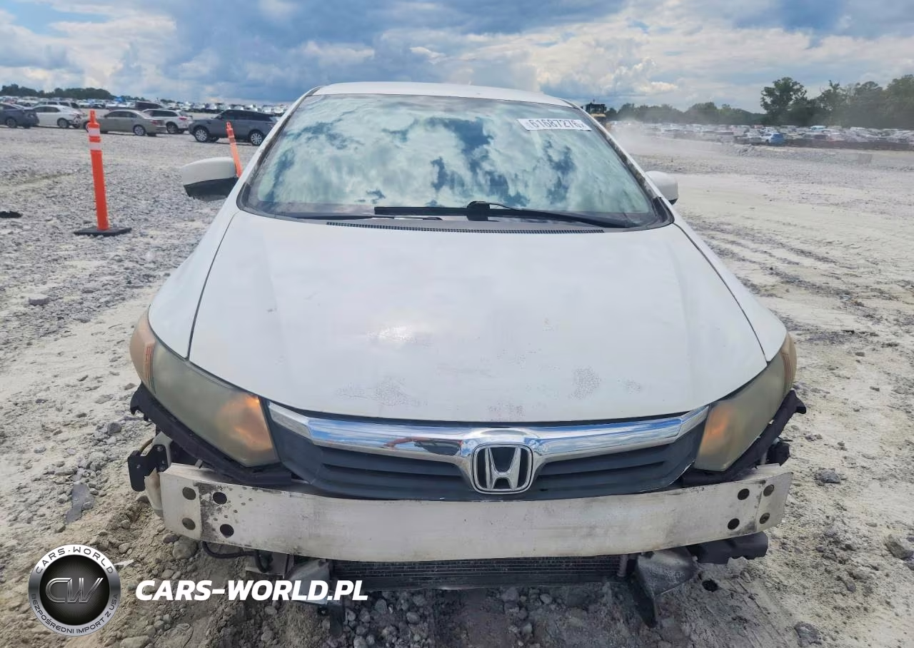 2012 Honda Civic Lx VIN:19XFB2F57CE001984 - 5