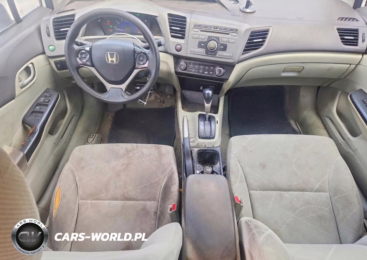 2012 Honda Civic Lx VIN:19XFB2F57CE001984 - 8