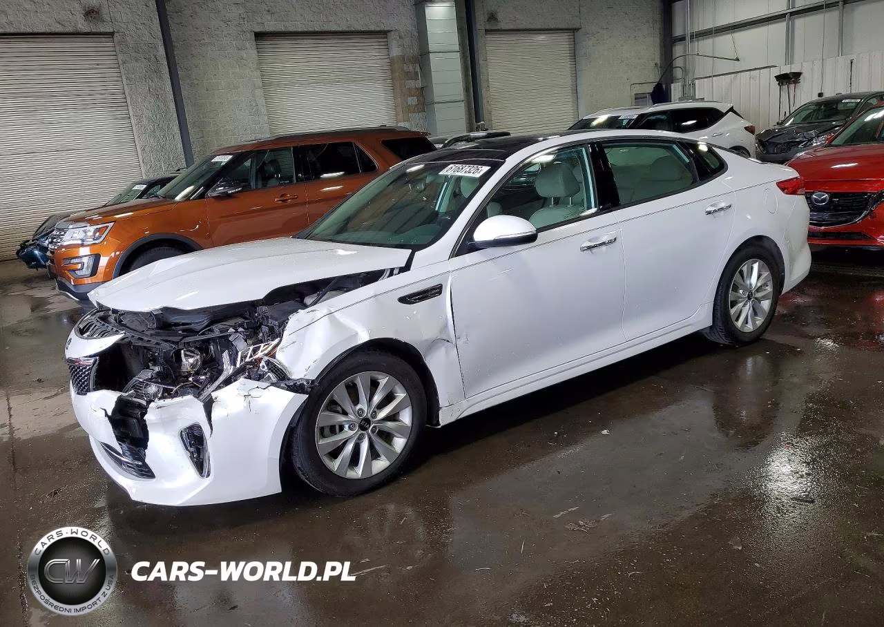 2018 Kia Optima Ex VIN:5XXGU4L36JG256336 - 1