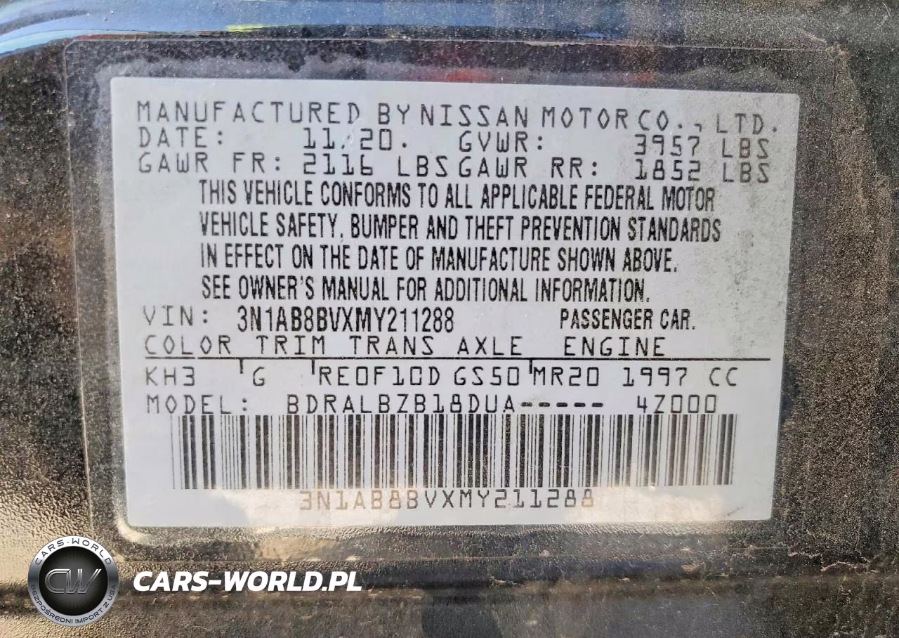 2021 Nissan Sentra S VIN:3N1AB8BVXMY211288 - 12