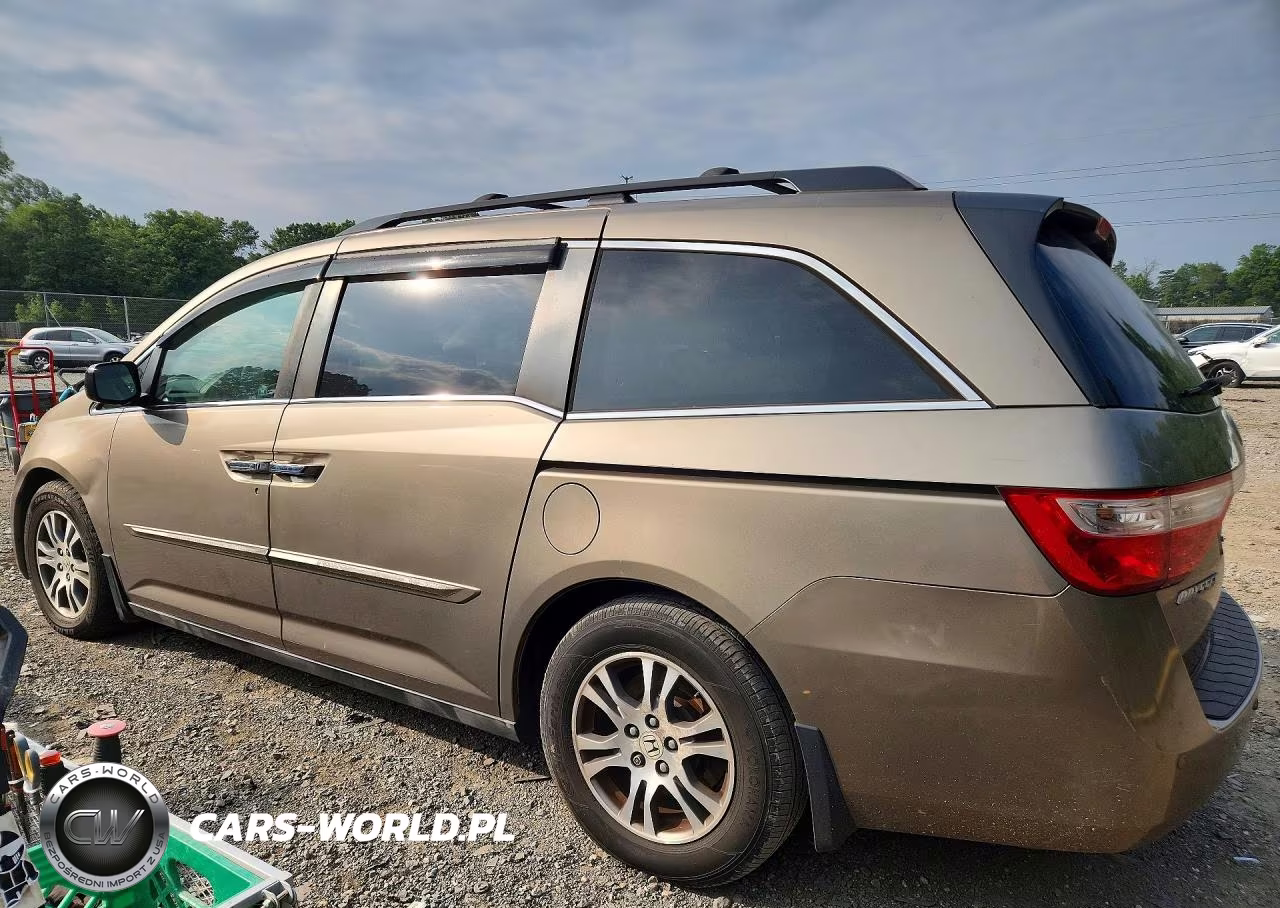 2012 Honda Odyssey Exl VIN:5FNRL5H65CB095780 - 2