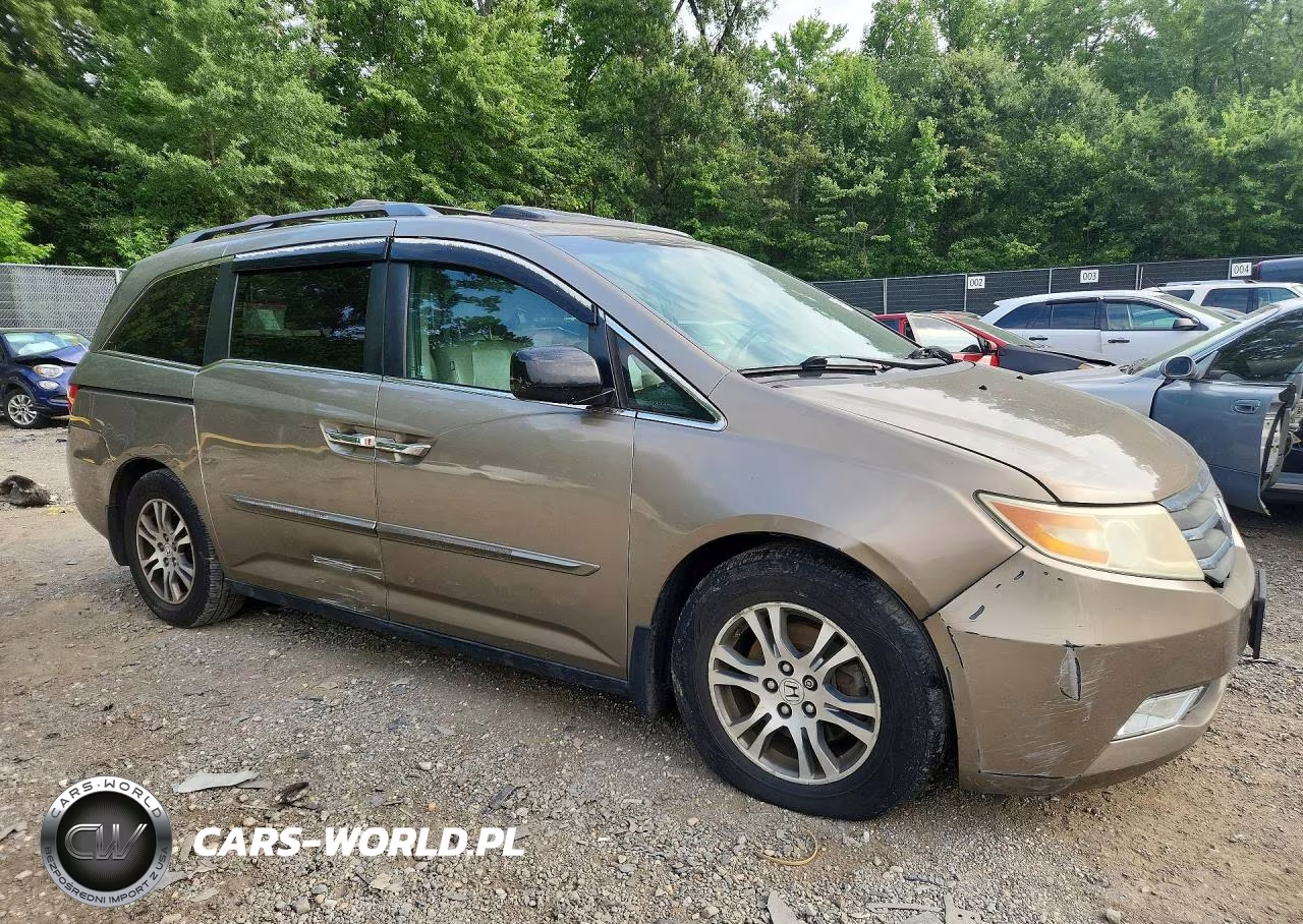2012 Honda Odyssey Exl VIN:5FNRL5H65CB095780 - 4