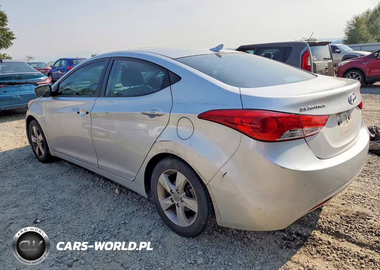 2013 Hyundai Elantra Gls VIN:KMHDH4AE7DU530620 - 2