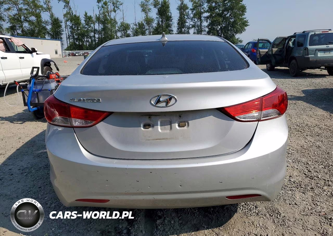 2013 Hyundai Elantra Gls VIN:KMHDH4AE7DU530620 - 6