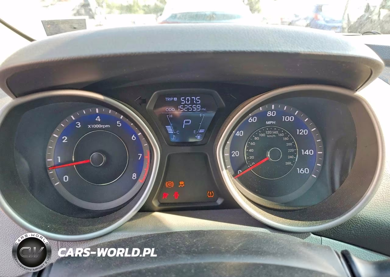2013 Hyundai Elantra Gls VIN:KMHDH4AE7DU530620 - 9